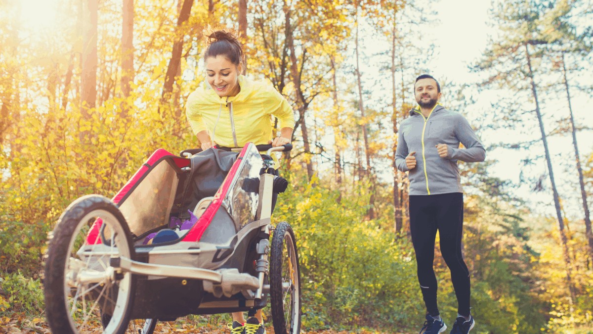 double off road stroller