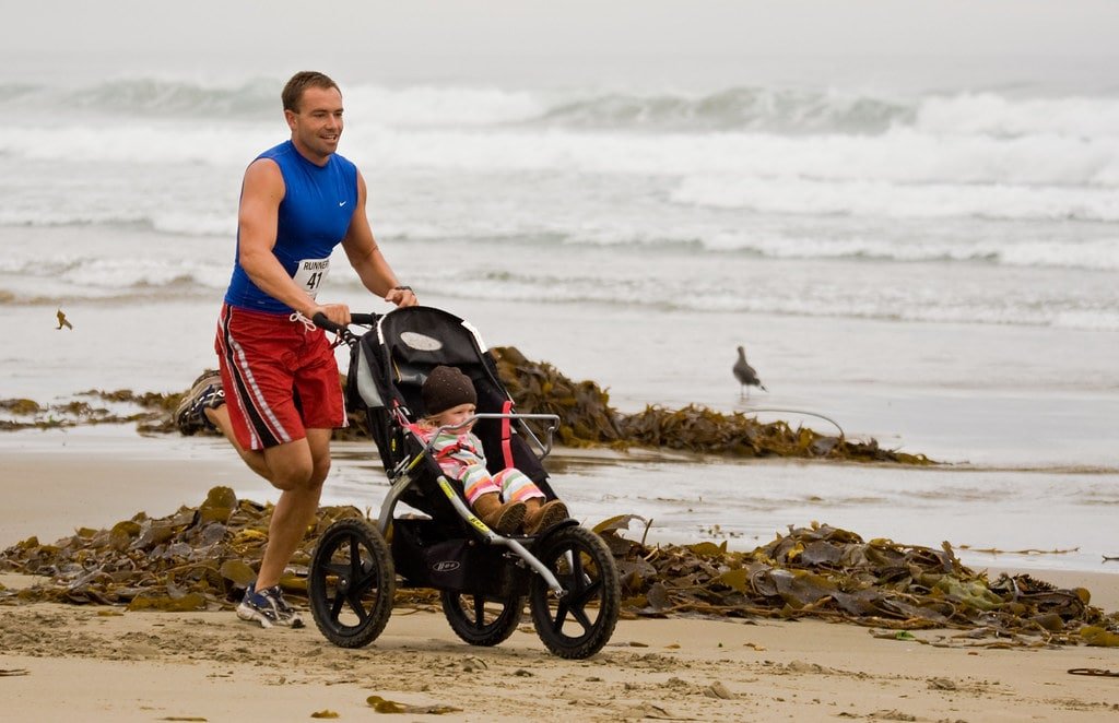 beach jogging stroller