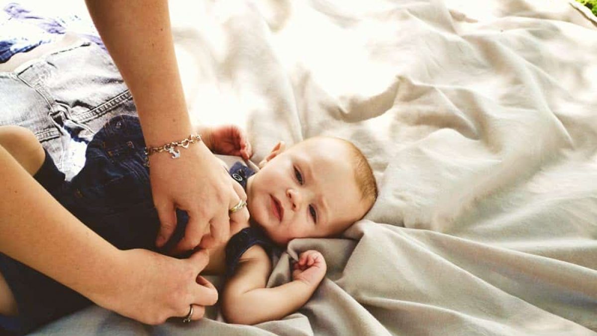 10 month old hates diaper changes