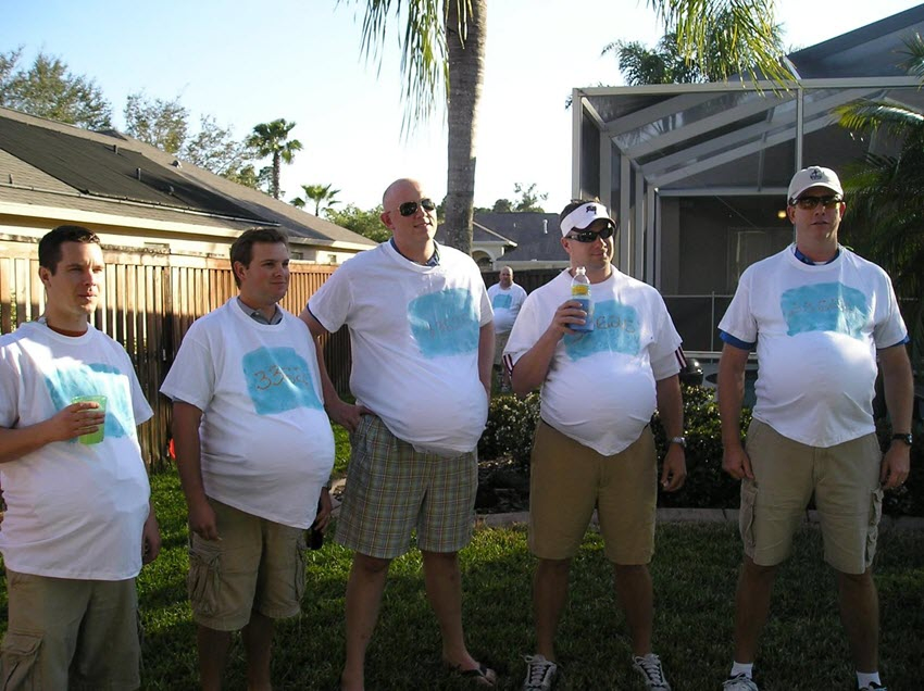 baby shower activities for husbands or dads