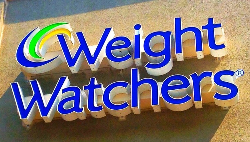 Weight Watchers Sign 