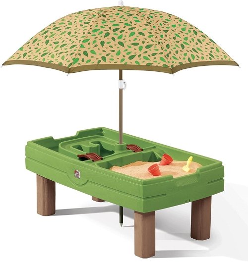 step2 naturally playful sand and water activity table with accessory