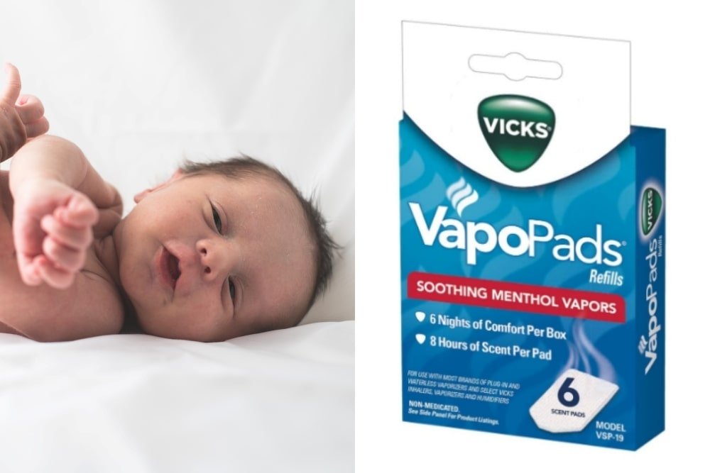 putting vicks in humidifier for baby