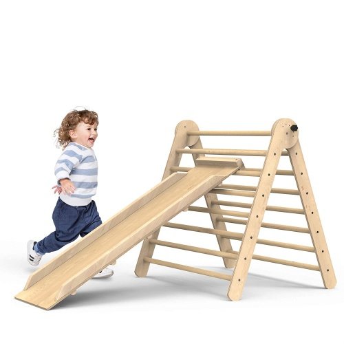 wooden climbing structures for toddlers