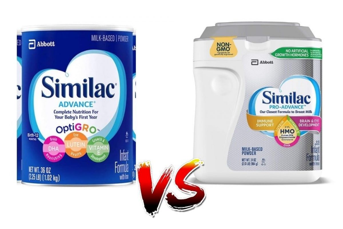 different similac milk