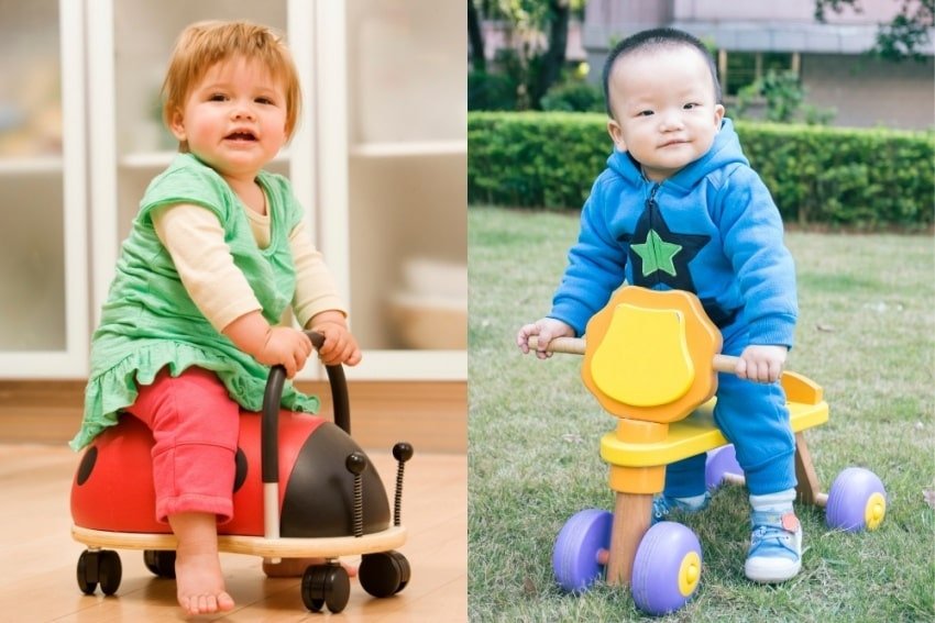 18 Best Ride on Toys for 1 Year Old Toddlers and Babies