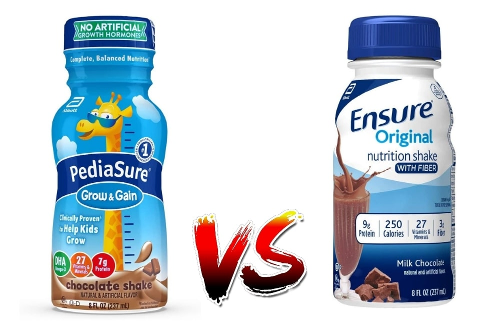 Pediasure Vs Ensure Differences Between Them