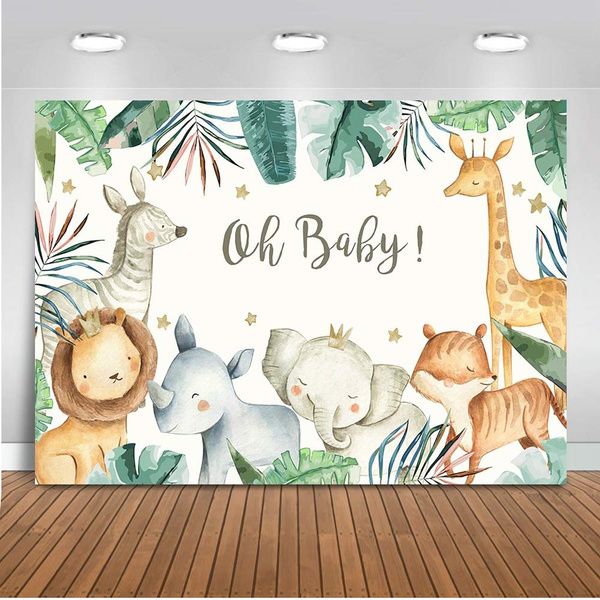 jungle baby shower