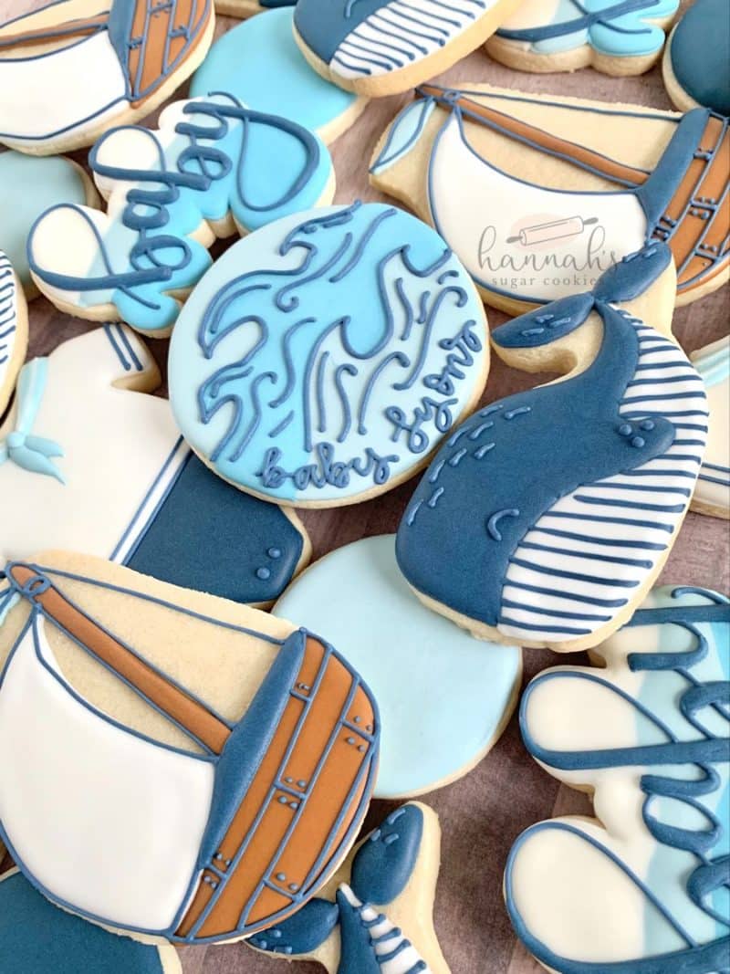 baby shower cookies