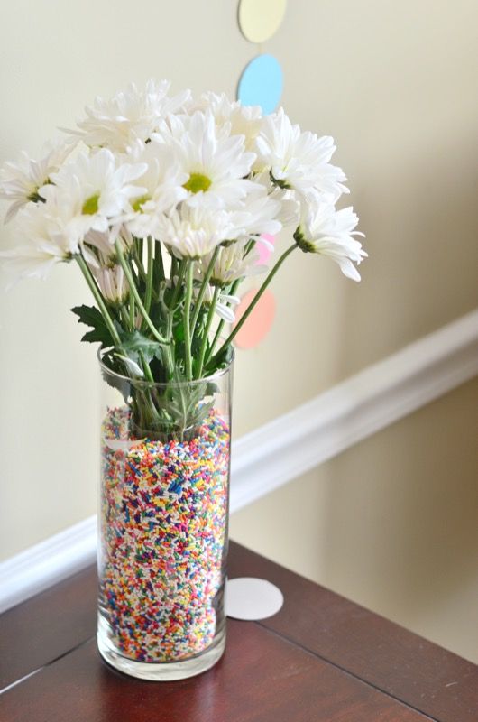 sprinkle centerpiece
