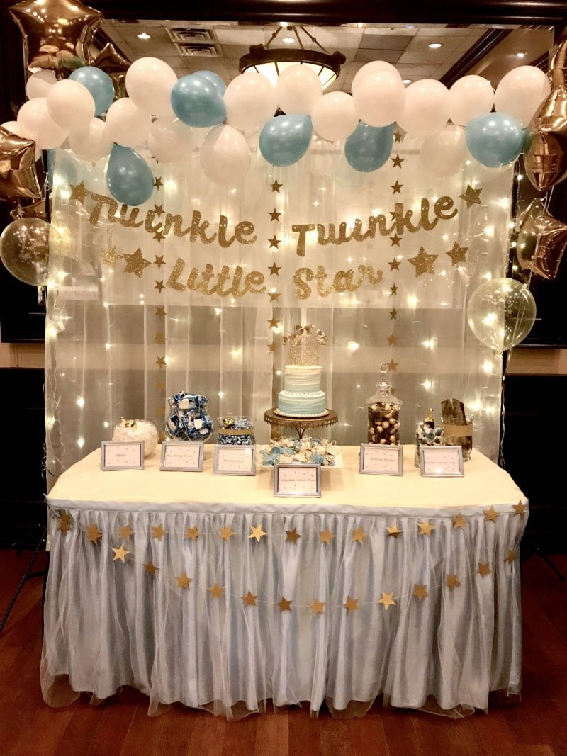baby shower candy bar