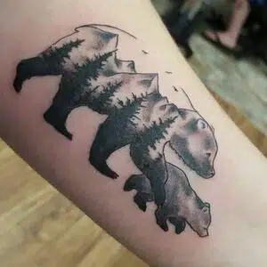mother son tattoo