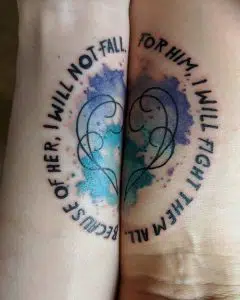 mom and son tattoo