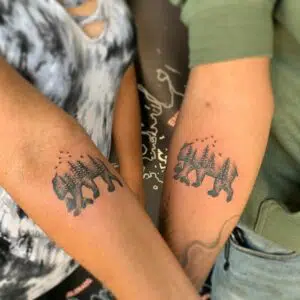 mom and son tattoo