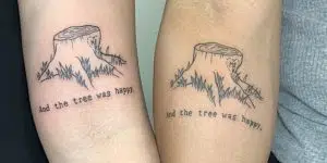 matching tree tattoos