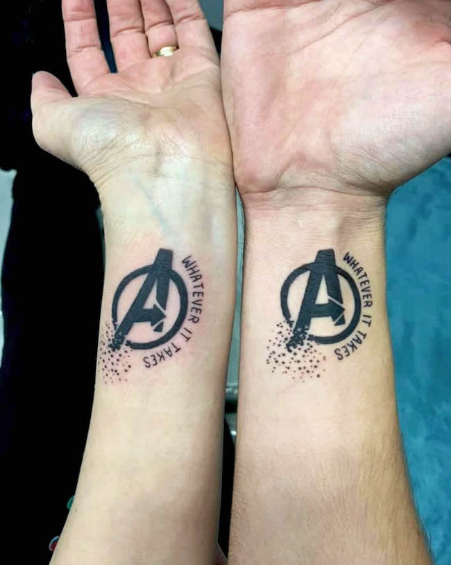 Avenger tattoo