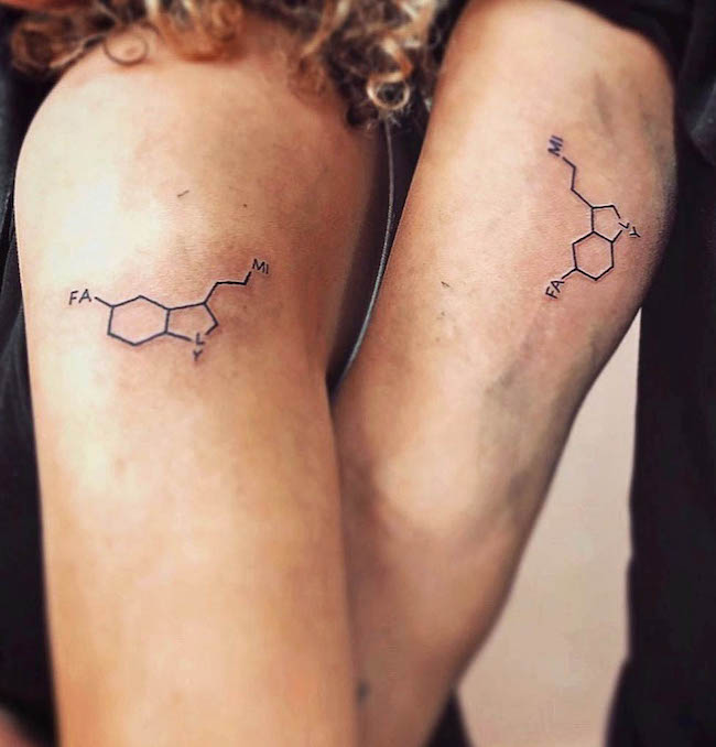 Molecule tattoos